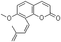 顺式-脱氢蛇床子素分子结构 (CAS 109741-40-4)