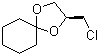 structure of CAS# 1098589-87-7, (2S)-2-(Chloromethyl)-1,4-dioxaspiro[4.5]decane