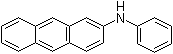 structure of CAS# 109871-20-7, 2-Anilinoanthracene;N-(Anthracen-2-yl)-N-phenylamine