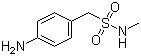structure of CAS# 109903-35-7, 4-Amino-N-methylbenzenemethanesulfonamide;4-Amino-N-methyl-alpha-toluenesulfonamide