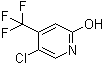 5-Chloro-2-hydroxy-4-trifluoromethylpyridine molecular structure (CAS 109919-31-5)