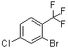 2-Bromo-4-chloro-1-(trifluoromethyl)benzene molecular structure (CAS 1099597-32-6)