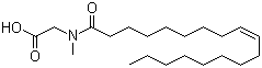 N-Oleoylsarcosine molecular structure (CAS 110-25-8)