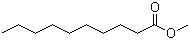 Methyl decanoate molecular structure (CAS 110-42-9)