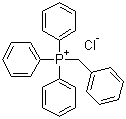 structure of CAS# 1100-88-5, Benzyltriphenylphosphonium chloride;BTPPC