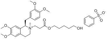 Atracurium impurity 6 molecular structure (CAS 1100676-16-1)