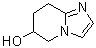 structure of CAS# 1100750-16-0, 5,6,7,8-Tetrahydroimidazo[1,2-a]pyridin-6-ol