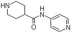 N-(Pyridin-4-yl)piperidine-4-carboxamide molecular structure (CAS 110105-35-6)