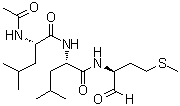 Calpain inhibitor II molecular structure (CAS 110115-07-6)