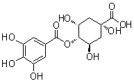 4-O-Galloylquinic acid molecular structure (CAS 110170-37-1)
