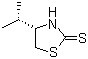 structure of CAS# 110199-16-1, (R)-4-Isopropylthiazolidine-2-thione;(R)-4-Isopropyl-1,3-thiazolidine-2-thione