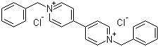 structure of CAS# 1102-19-8, 1,1'-Dibenzyl-4,4'-bipyridinium dichloride