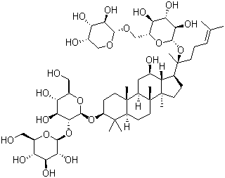 Ginsenoside Rb2 molecular structure (CAS 11021-13-9)