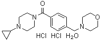 Bavisant dihydrochloride hydrate molecular structure (CAS 1103522-80-0)