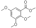 2,3,5-三甲氧基苯甲酸甲酯分子结构 (CAS 110361-77-8)