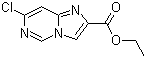 7-Chloroimidazo[1,2-c]pyrimidine-2-carboxylic acid ethyl ester molecular structure (CAS 1105187-40-3)