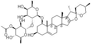 麦冬皂苷 A分子结构 (CAS 11054-24-3)