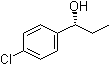 结构式 CAS# 110611-21-7, (alphaR)-4-氯-alpha-乙基苯甲醇