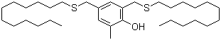 2,4-Bis(dodecylthiomethyl)-6-methylphenol molecular structure (CAS 110675-26-8)