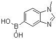 1-Methylbenzimidazol-5-ylboronic acid molecular structure (CAS 1107627-21-3)