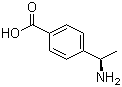 (R)-4-(1-Aminoethyl)benzoic acid molecular structure (CAS 1108683-66-4)