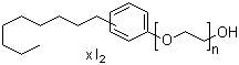 (Nonylphenoxy)poly(ethyleneoxy)ethanol iodine molecular structure (CAS 11096-42-7)