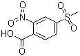 structure of CAS# 110964-79-9, 2-Nitro-4-methylsulfonylbenzoic acid;4-Methylsulfonyl-2-nitrobenzoic acid