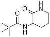 2,2-Dimethyl-N-(2-oxo-3-piperidinyl)propanamide molecular structure (CAS 1110662-33-3)