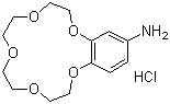 4-Aminobenzo-15-crown-5 hydrochloride molecular structure (CAS 111076-66-5)
