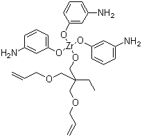 Zirconate Coupling Agent Ken-React NZ 97 molecular structure (CAS 111083-78-4)