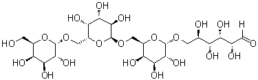 毛蕊花四糖分子结构 (CAS 1111-08-6)