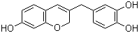 7,3',4'-Trihydroxy-3-benzyl-2H-chromene molecular structure (CAS 1111897-60-9)