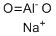 Sodium aluminate molecular structure (CAS 11138-49-1)