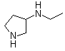 3-Ethylaminopyrrolidine molecular structure (CAS 111390-22-8)