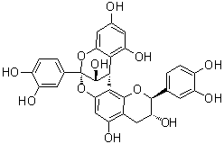 Proanthocyanidin A4 molecular structure (CAS 111466-29-6)