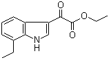 7-Ethyl-alpha-oxo-1H-indole-3-acetic acid ethyl ester molecular structure (CAS 111478-90-1)