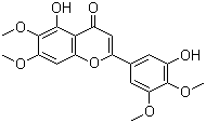 5,3'-Dihydroxy-6,7,4',5'-tetramethoxyflavone molecular structure (CAS 111537-41-8)