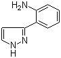 2-(1H-Pyrazol-3-yl)aniline molecular structure (CAS 111562-32-4)