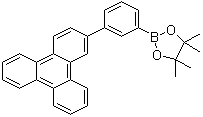 (3-(Triphenylen-2-yl)phenyl)boronic acid pinacol ester molecular structure (CAS 1115639-92-3)