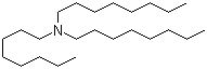 Trioctylamine molecular structure (CAS 1116-76-3)