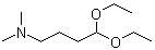 4-二甲胺基丁醛缩二乙醇分子结构 (CAS 1116-77-4)
