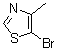 5-Bromo-4-methyl-1,3-thiazole molecular structure (CAS 111600-83-0)