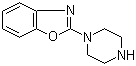 2-Piperazino-1,3-benzoxazole molecular structure (CAS 111628-39-8)