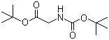 N-(tert-Butoxycarbonyl)glycine tert-butyl ester molecular structure (CAS 111652-20-1)