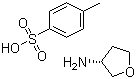 结构式 CAS# 111769-27-8, (R)-(+)-3-氨基四氢呋喃对甲苯磺酸盐