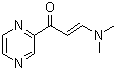 结构式 CAS# 111781-53-4, 3-(二甲基氨基)-1-(2-吡嗪基)-2-丙烯-1-酮
