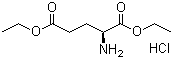 L-谷氨酸二乙酯盐酸盐分子结构 (CAS 1118-89-4)