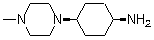 cis-4-(4-Methyl-1-piperazinyl)cyclohexanamine molecular structure (CAS 1119283-64-5)