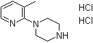 1-(3-Methyl-2-pyridinyl)piperazine dihydrochloride molecular structure (CAS 111960-11-3)