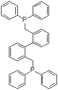 2,2'-Bis[(diphenylphosphino)methyl]-1,1'-biphenyl molecular structure (CAS 111982-81-1)